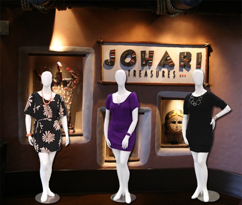 Plus Size Abstract Egg Head Female Mannequins